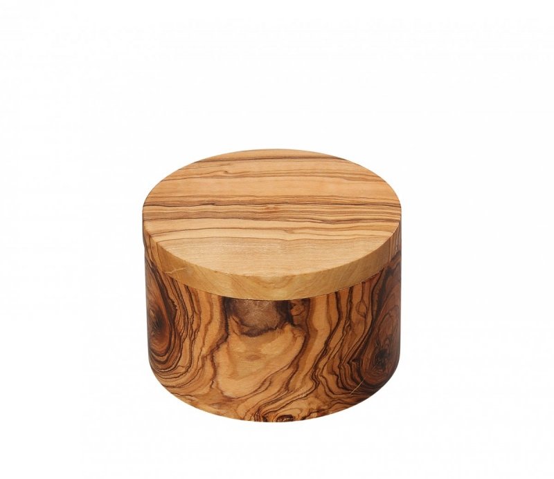Zassenhaus OLIVE Drewniany Pojemnik na Sól 9 cm