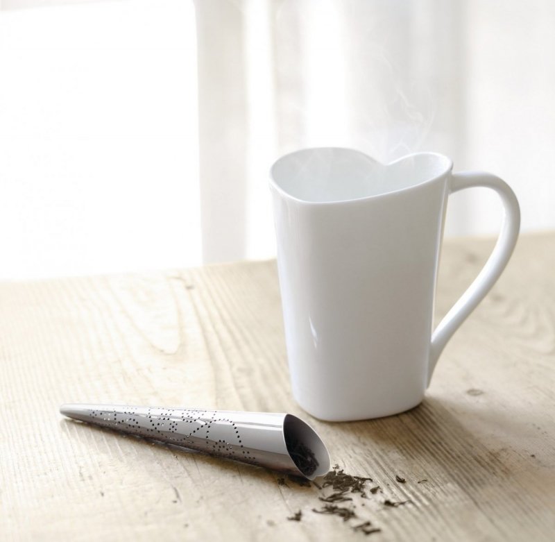 Alessi TO Porcelanowy Kubek Serce 300 ml / Biały