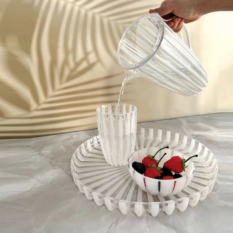 Guzzini DOLCEVITA Okrągła Taca do Serwowania 31 cm / Perłowa
