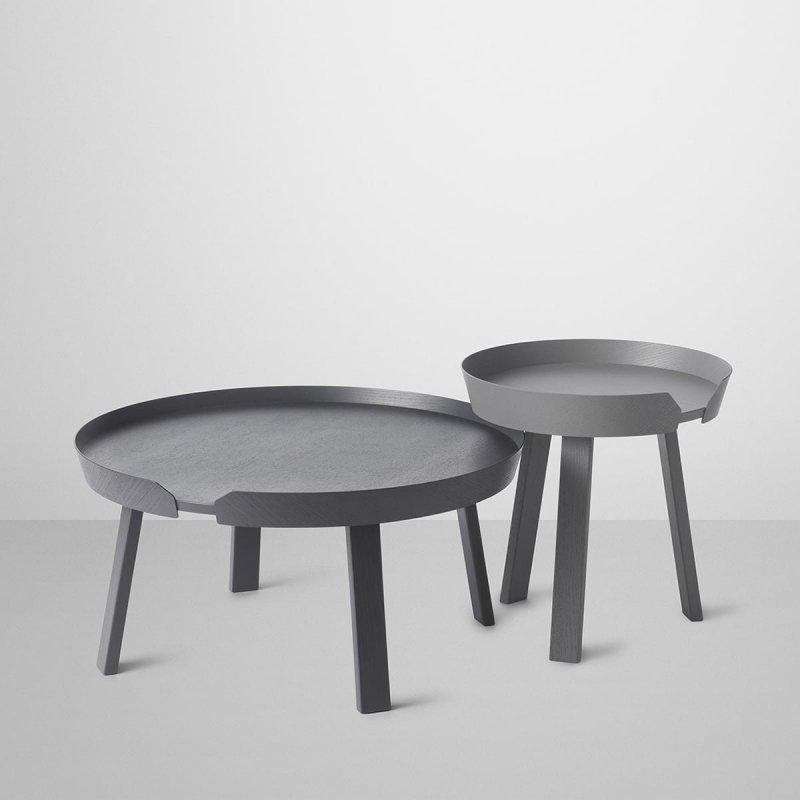 Muuto AROUND Stolik Kawowy 72 cm Czarny