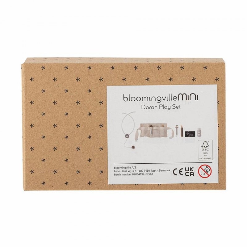 Bloomingville DORAN Zestaw Małego Lekarza do Zabawy dla Dzieci 6 El.