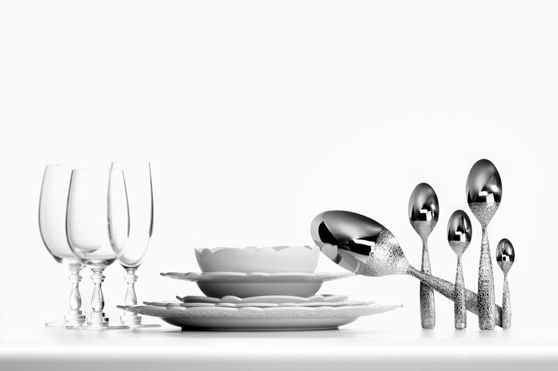 Alessi DRESSED Zestaw Sztućców 5 Elementów