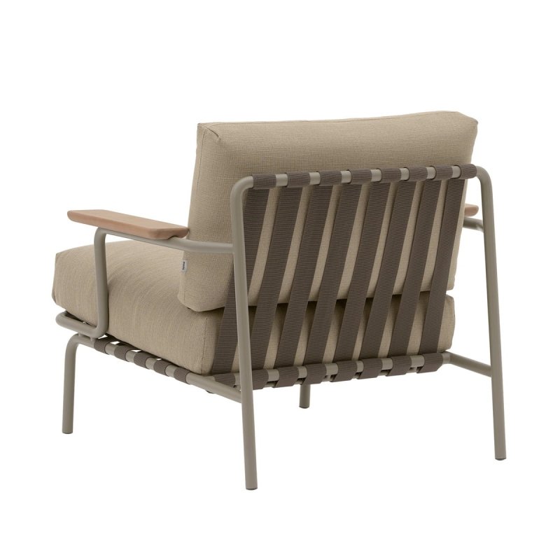 Muuto SETTLE Fotel Ogrodowy / Brązowy - Taupe