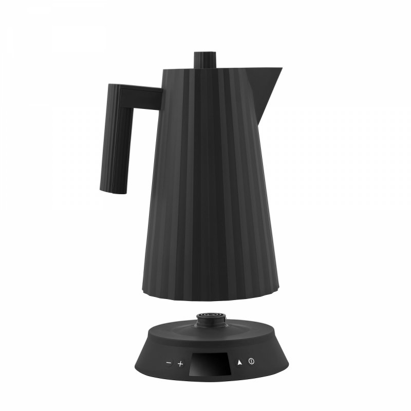 Alessi PLISSE Czajnik Elektryczny 1,7 l z Regulacją Temperatury / Czarny