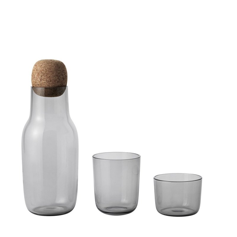 Muuto CORKY Karafka z Naturalnym Korkiem 1 l Szara