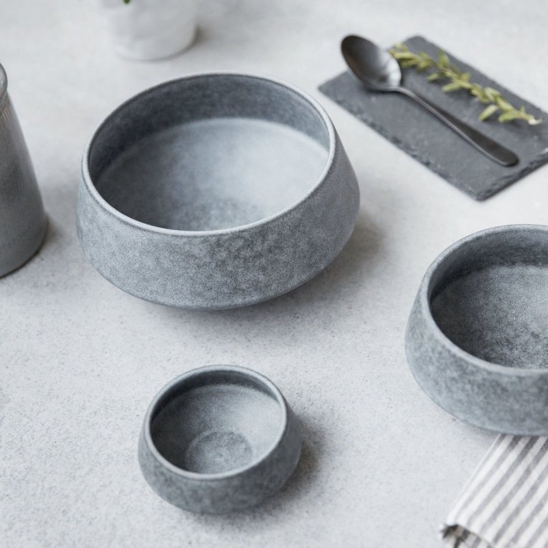 House Doctor GREY STONE Miska 18 cm