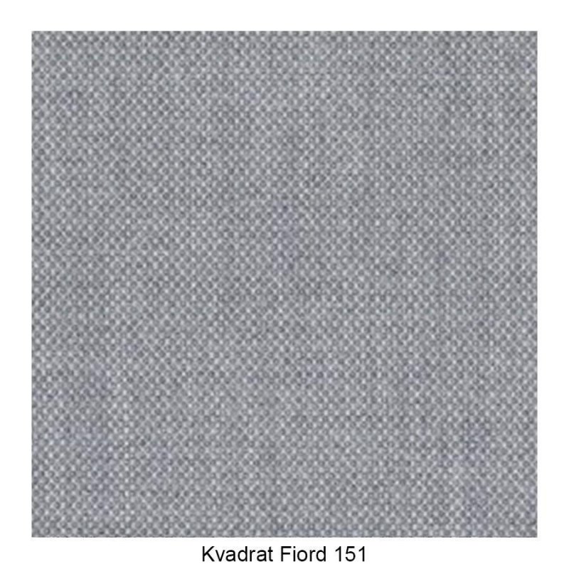 Muuto OUTLINE Sofa 3-Osobowa - Jasnoszara - Tkanina Fiord 151 / Czarne Nogi
