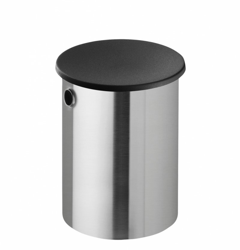 Stelton CLASSIC Stalowy Dzbanuszek na Śmietankę - Mlecznik / Czarna Pokrywka