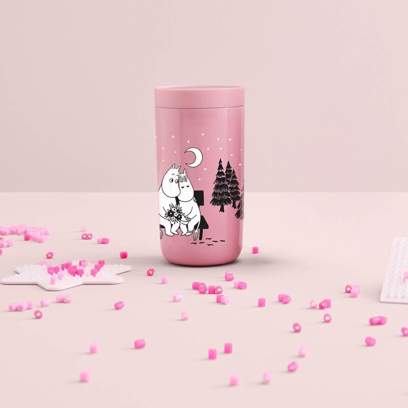 Stelton TO GO Kubek Termiczny 200 ml MUMINKI / I Love You