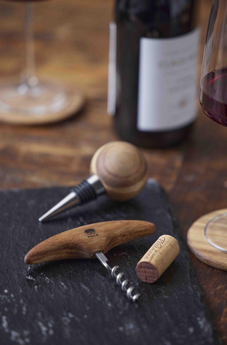 Holm WOODEN Korkociąg do Wina / Drewno Akacji