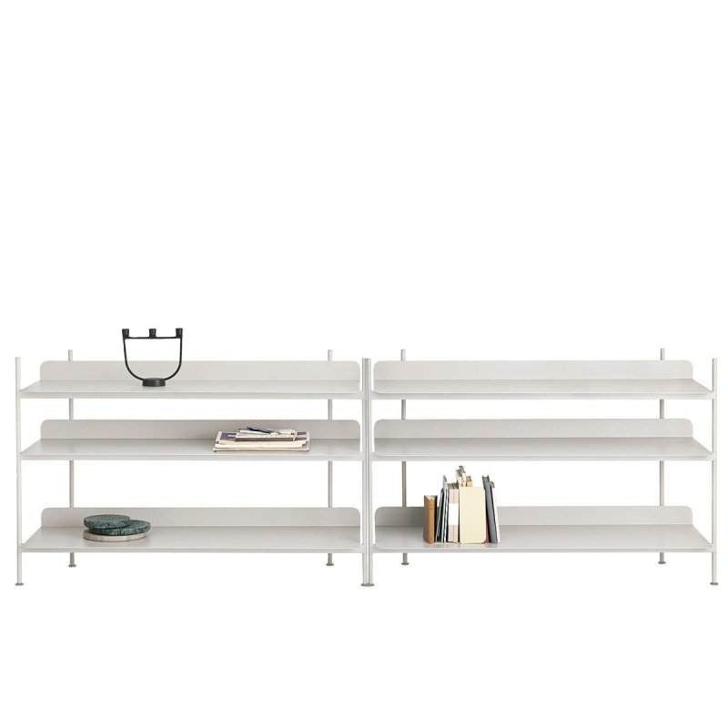 Muuto COMPILE Regał Modułowy Biały - Konfiguracja 1