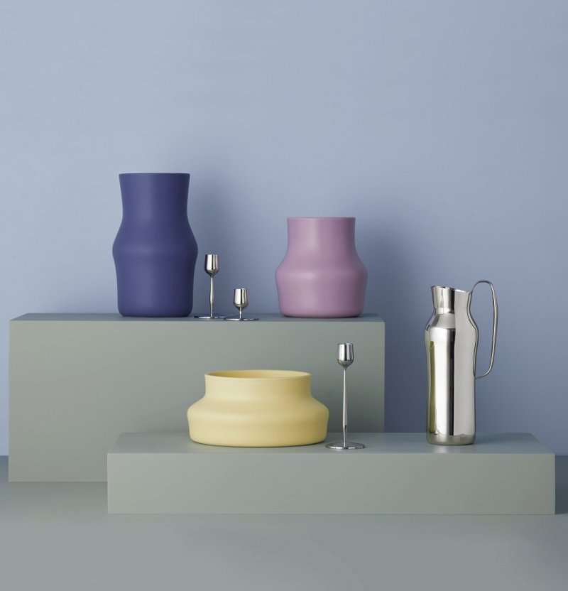 Gense DOROTEA Ceramiczny Wazon do Kwiatów 9 cm / Zielony