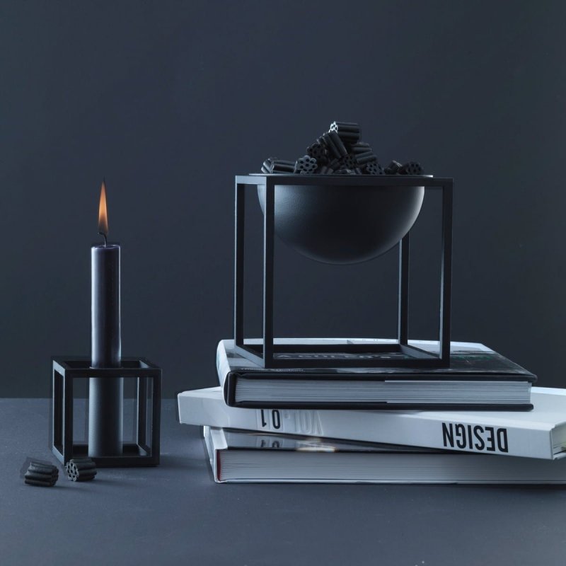 by Lassen KUBUS Miska 14 cm Czarna
