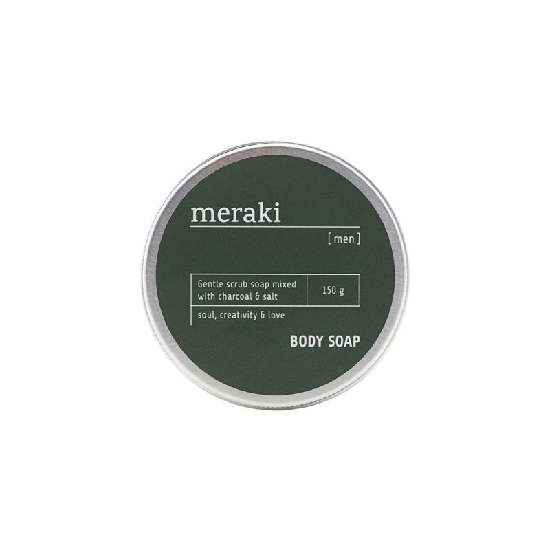 Meraki MEN Mydło do Ciała w Kostce dla Mężczyzn