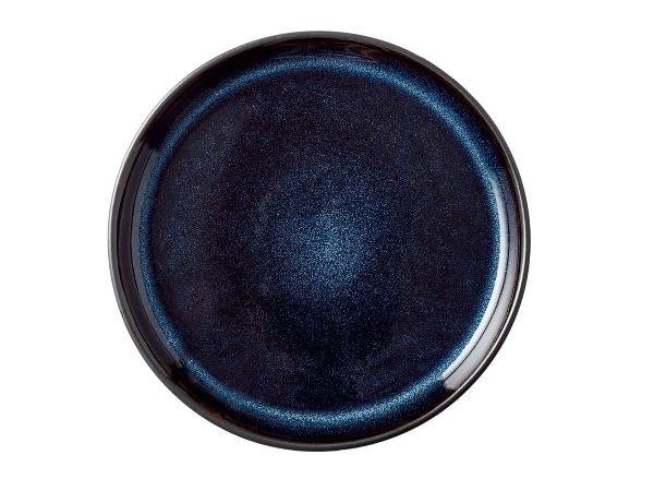 Bitz GASTRO Talerz Płaski 17 cm 6 Szt. Czarny - Środek Granatowy