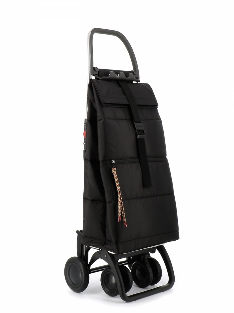 Rolser BIG POLAR 4L TOUR Wózek na Kółkach - Torba na Zakupy / Czarny