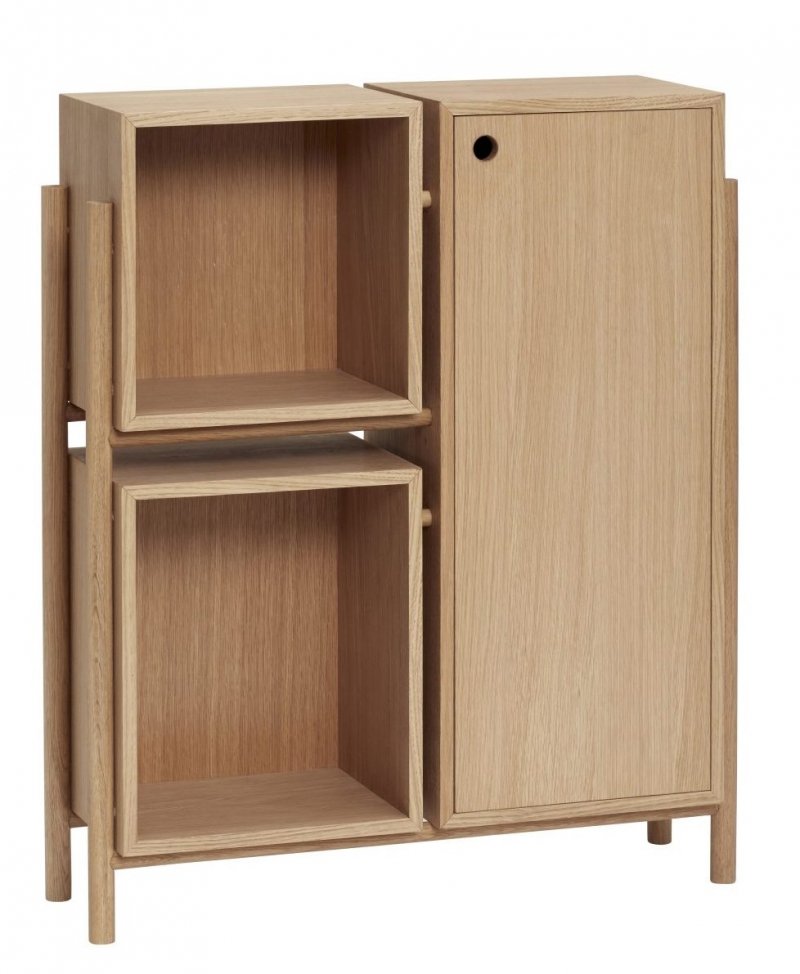Hubsch OAK Komoda Dębowa 90 cm
