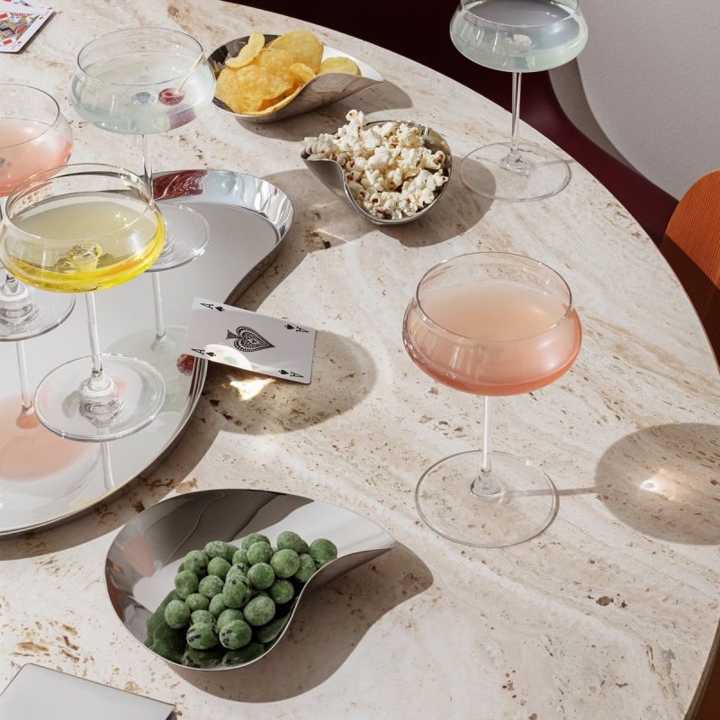 Georg Jensen INDULGENCE Stalowa Taca do Serwowania
