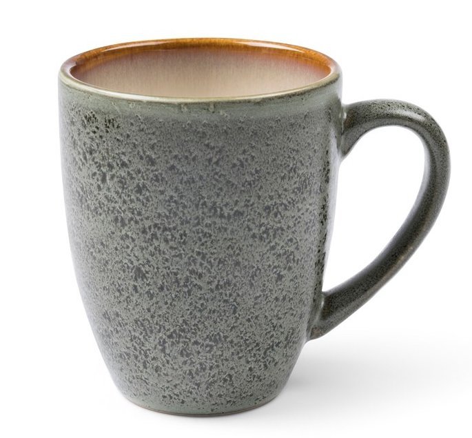 Bitz GREY Kubek 300 ml Szary - Beżowy Środek 4 Szt.