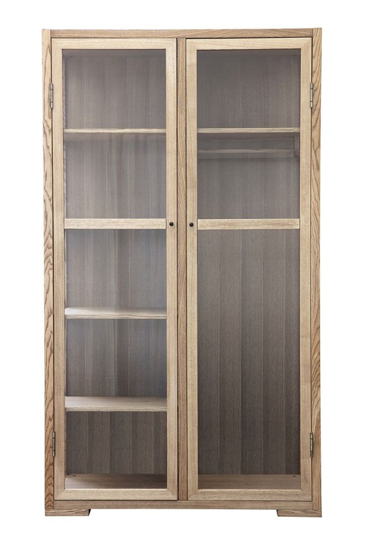 House Doctor POEM Witryna - Przeszklona Gablota Drewniana 220 cm