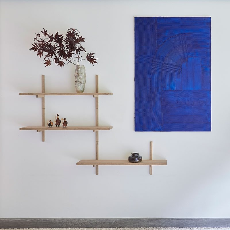 Andersen Furniture A-LIGHT Półka Ścienna 90 cm / Dąb Naturalny