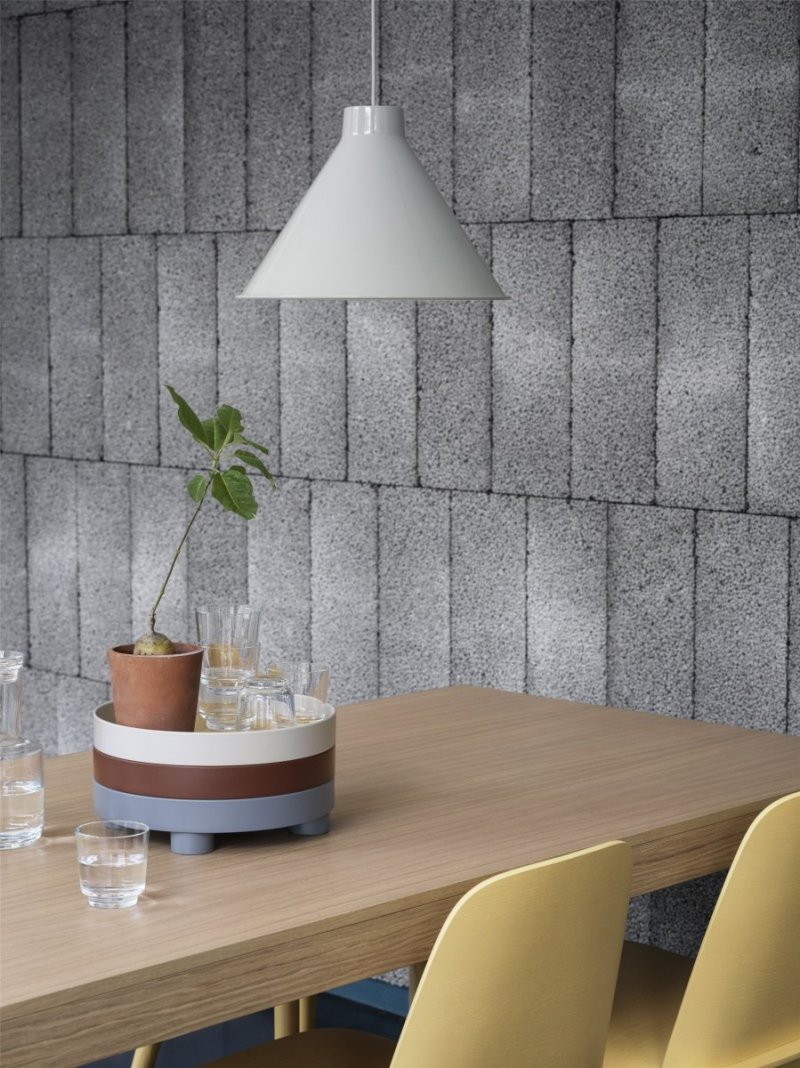 Muuto TOP PEDANT Stalowa Lampa Wisząca 28 cm Ciemnozielona