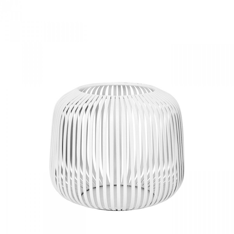 Blomus LITO Lampion - Świecznik 17 cm Biały