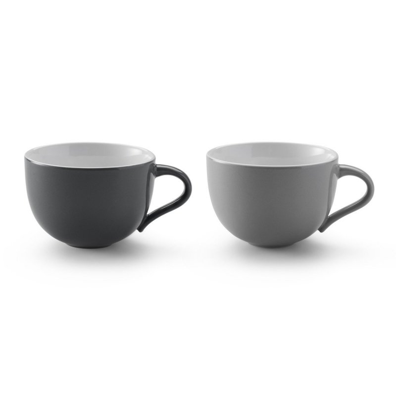Stelton EMMA Filiżanki do Herbaty 350 ml 2 Szt. Szare