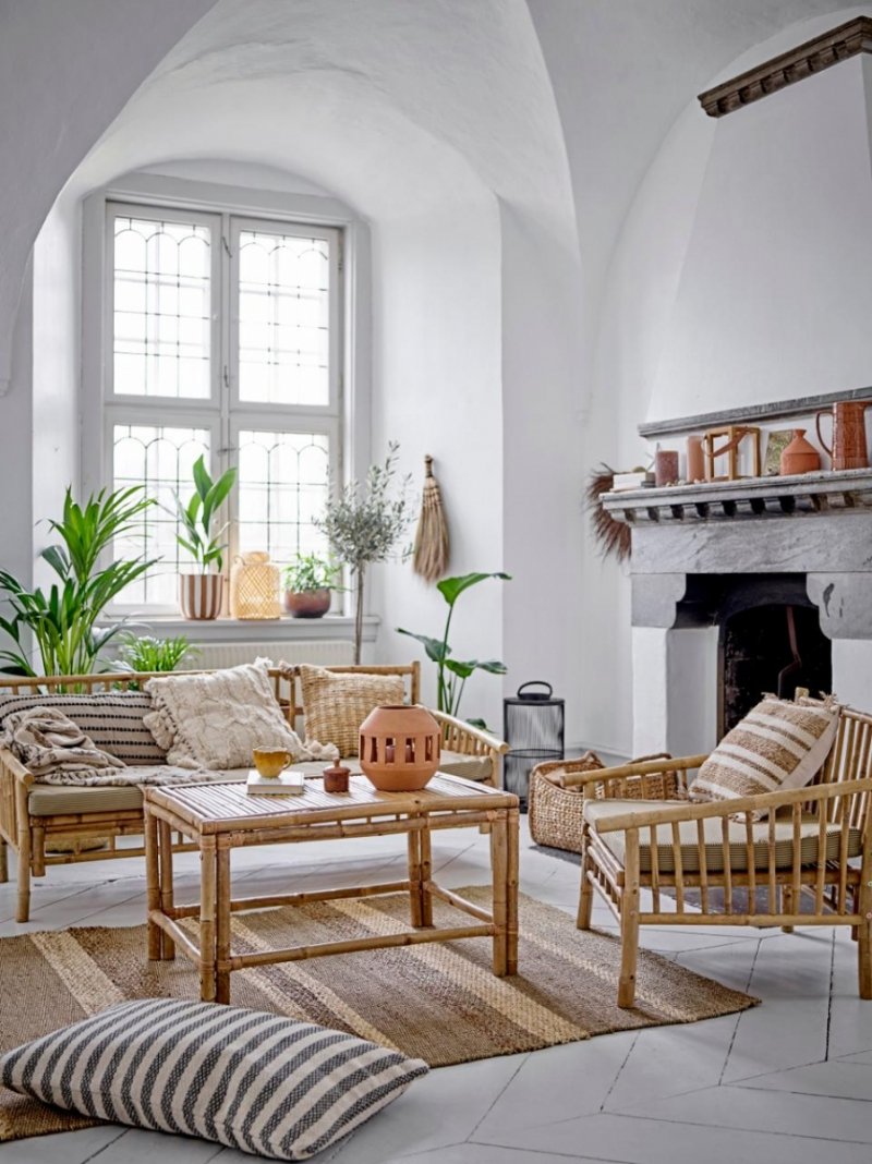 Bloomingville SOLE Sofa Ogrodowa / Bambusowa