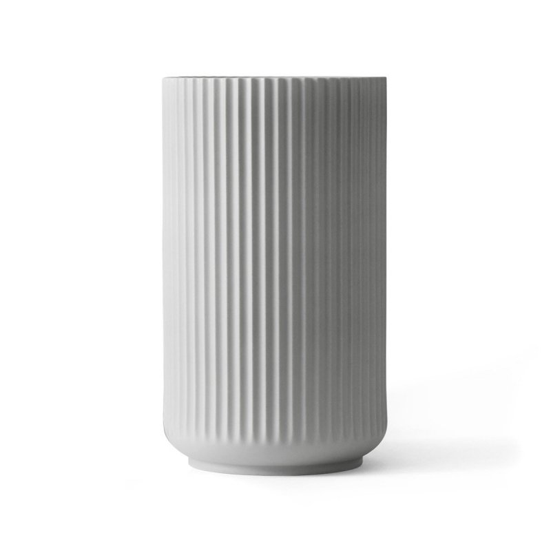 Lyngby Porcelain LYNGBY Wazon do Kwiatów 25 cm Jasnoszary