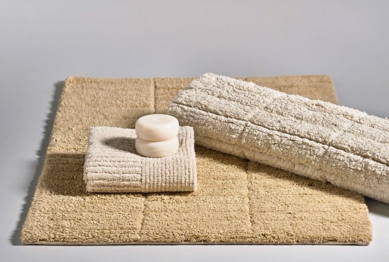 ZONE Denmark TILES Dywanik Łazienkowy 80x50 cm Granatowy