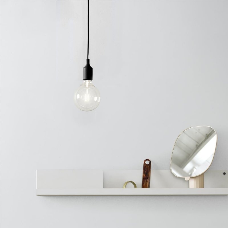 Muuto E27 Lampa Żarówka LED - Czarna