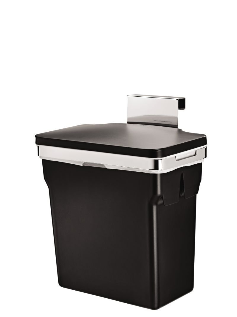 Simple Human - Kosz na Śmieci Szafkowy 10 l / Czarny