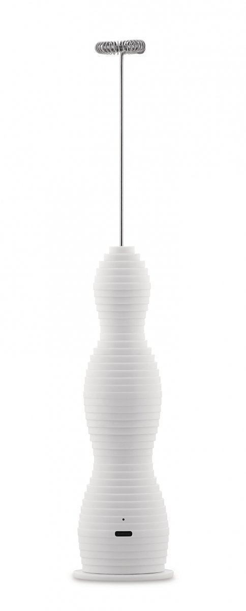 Alessi PULCINA Elektryczny Spieniacz do Mleka - Biały