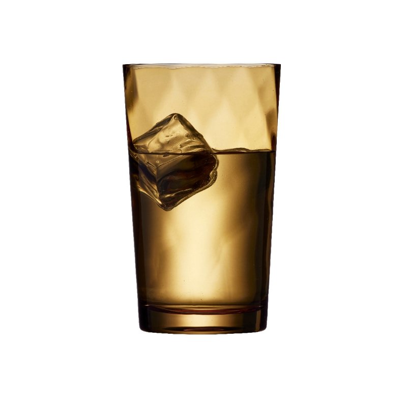 Lyngby Glass VIENNA Szklanki Wysokie 400 ml 4 Szt. / Żółte