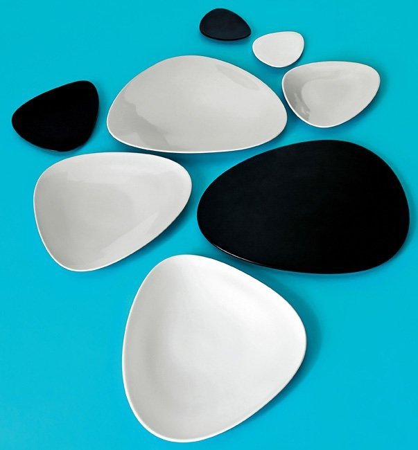 Alessi COLOMBINA Podstawka pod Talerz / Czarna
