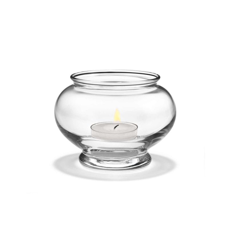 Holmegaard OLD ENGLISH Świecznik Tealight / Bezbarwny