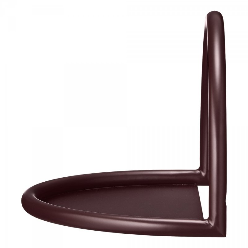 Aytm ANGUI Półka Ścienna 39 cm Bordowa