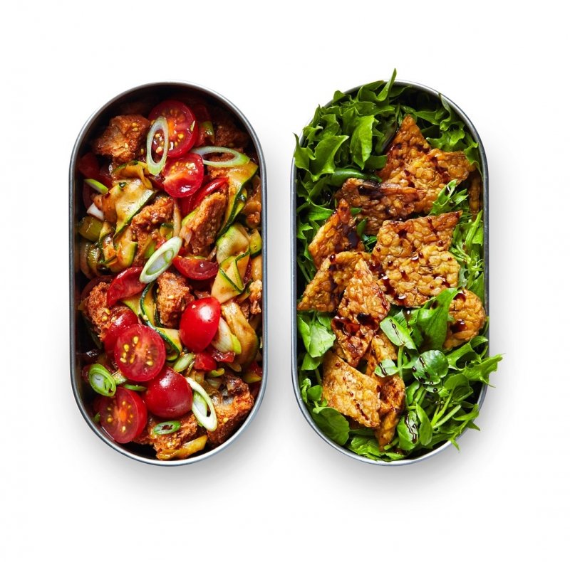 black+blum CLASSIC Stalowy Lunchbox / Podwójny