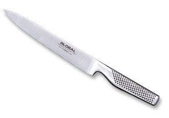 GLOBAL Japoński Nóż do Porcjowania 22 cm GF-37