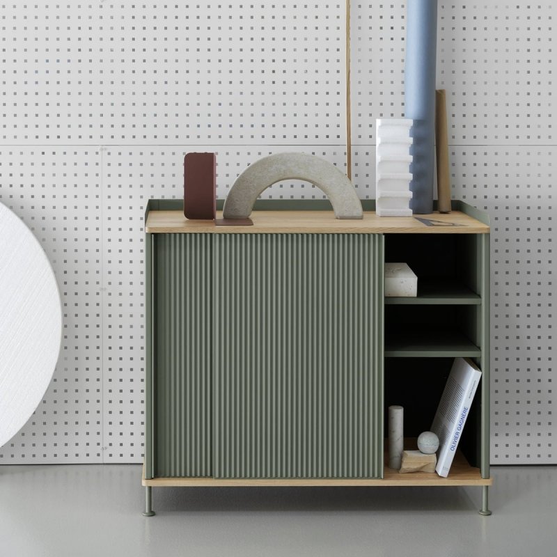 Muuto ENFOLD Komoda Wysoka 94 cm Czarna