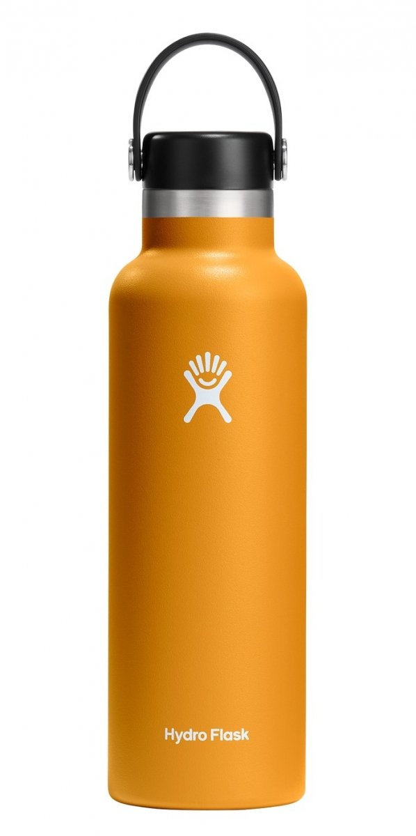 Hydro Flask STANDARD MOUTH Stalowa Butelka Termiczna do Wody 620 ml / Pomarańczowa
