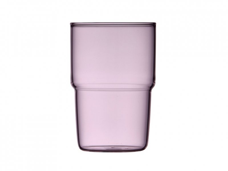 Lyngby Glass TORINO Szklanki do Napojów 400 ml 2 Szt. / Różowe