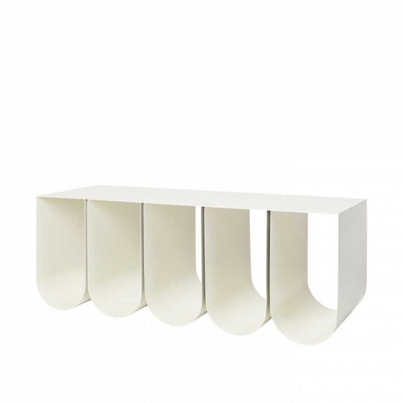 Kristina dam studio CURVED Stalowa Ławka / Biała