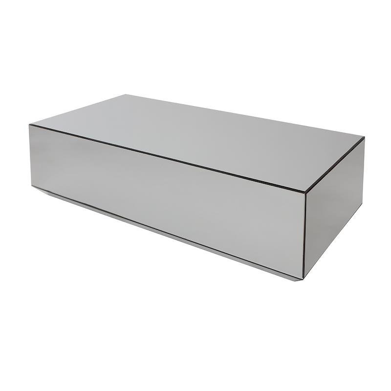 Aytm SPECULUM Stolik Lustrzany 120x60 cm Szary
