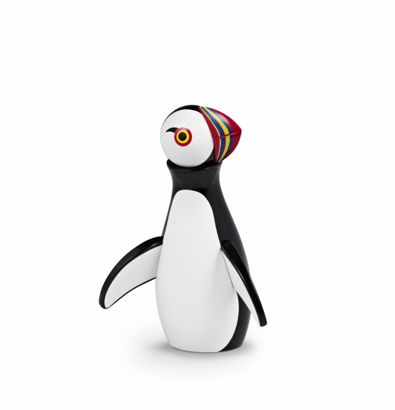 Kay Bojesen PUFFIN Drewniana Figurka Ptaka 13,5 cm / Maskonur