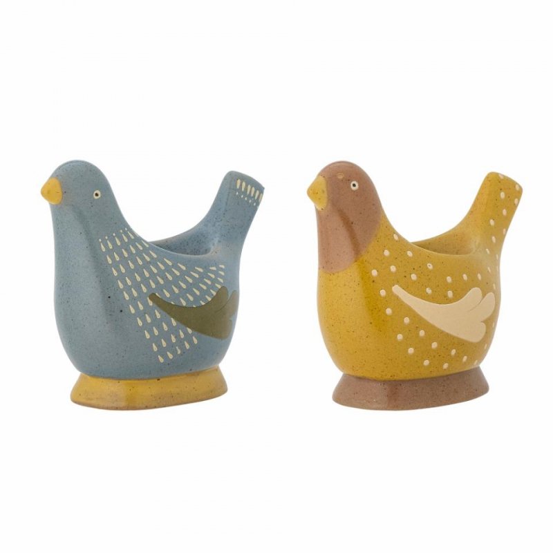 Bloomingville BIRDY Kieliszki do Jajek - Ptaszki / 2 Szt.
