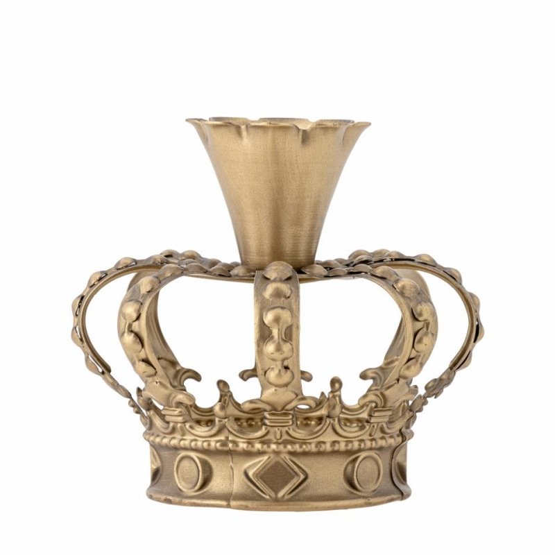 Bloomingville CHRISTMAS LILIBETH Świąteczny Świecznik / Złota Korona