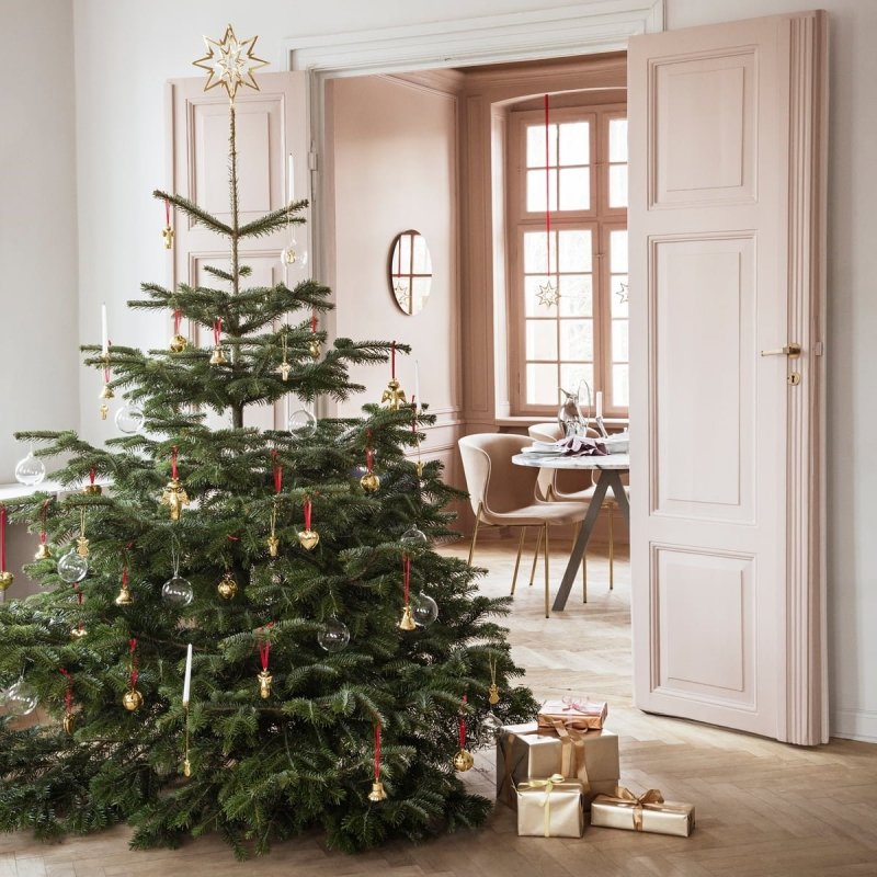 Georg Jensen CHRISTMAS Gwiazda - Czubek na Choinkę 14 cm Złoty
