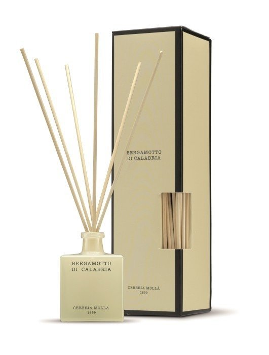 Cereria Molla BOUTIQUE Dyfuzor Zapachowy z Patyczkami 100 ml Bergamotto di Calabria
